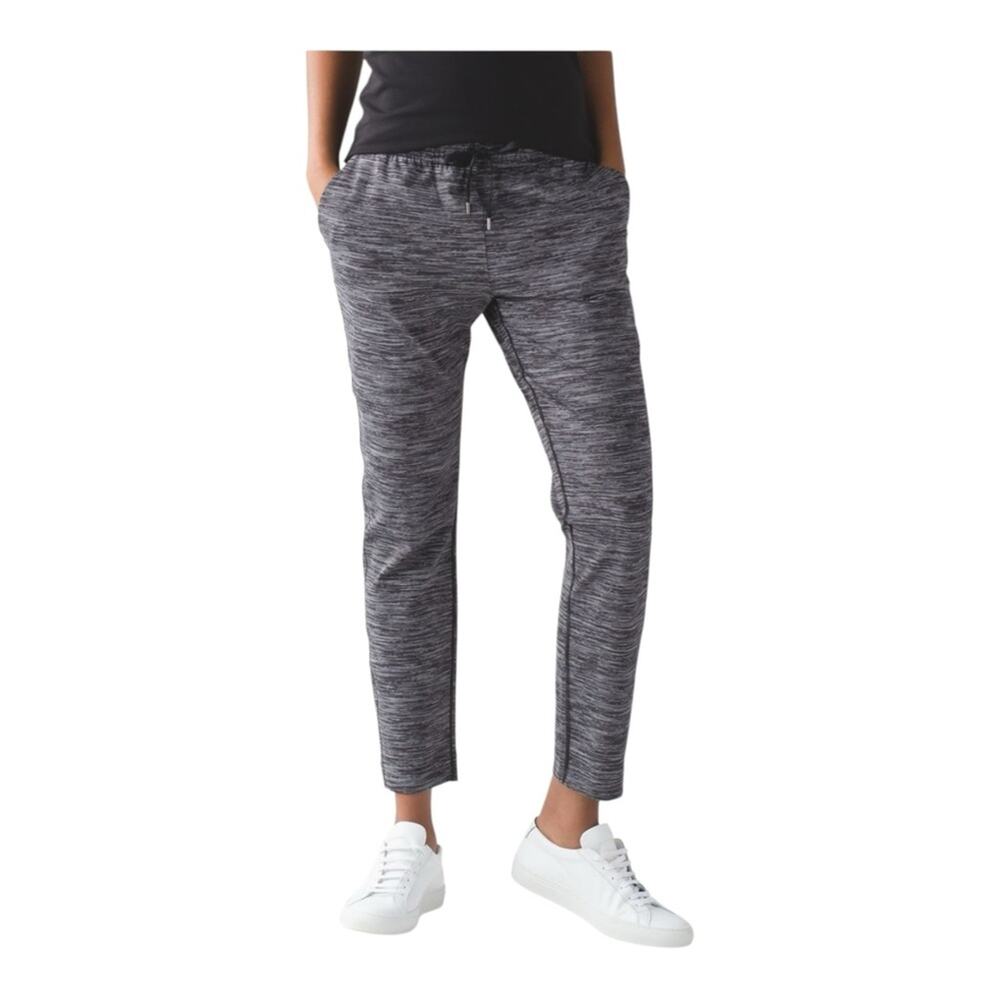Lululemon Jet Pant Wee Are From Space Dark Carbon Ice Grey Athleisure Athletic